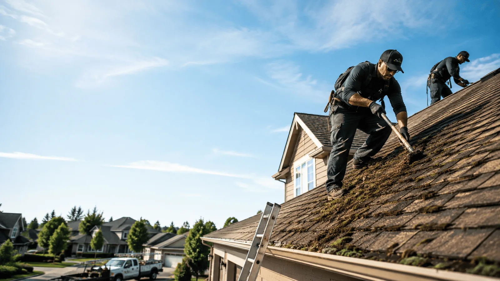 Roof Moss Removal in Tryon, OK near me
